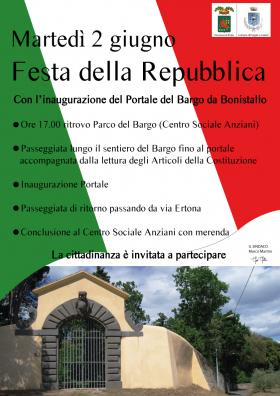 Festa della Repubblica 2015 e inaugurazione portal
