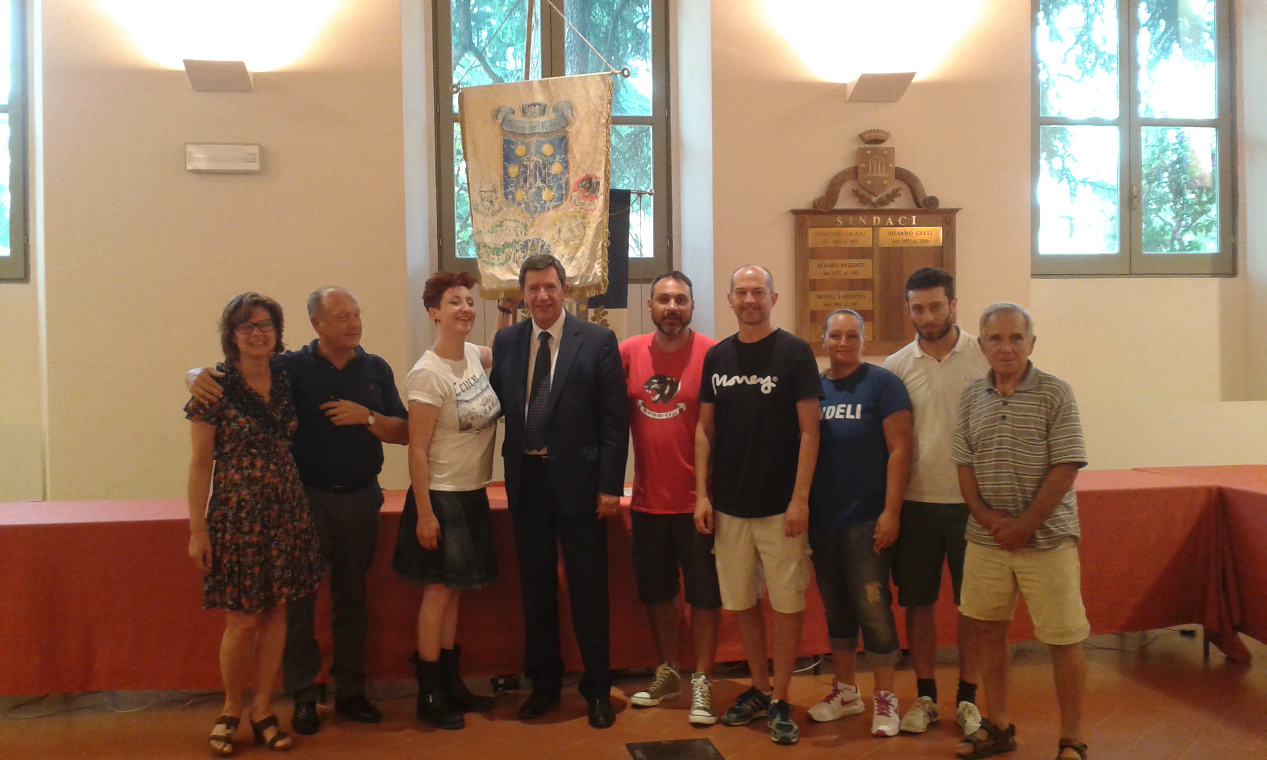 La presentazione del Torneo dei Rioni 2015