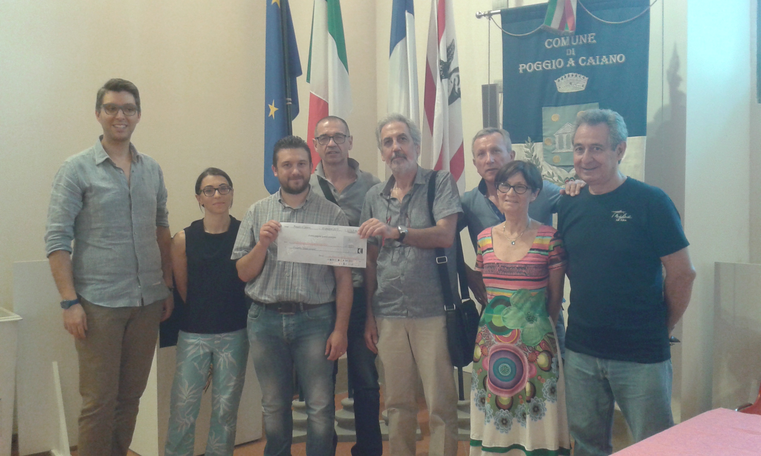 Consegna ricavato Festival del Volontariato