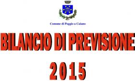 Bilancio di previsione 2015