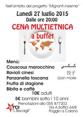 Cena multietnica