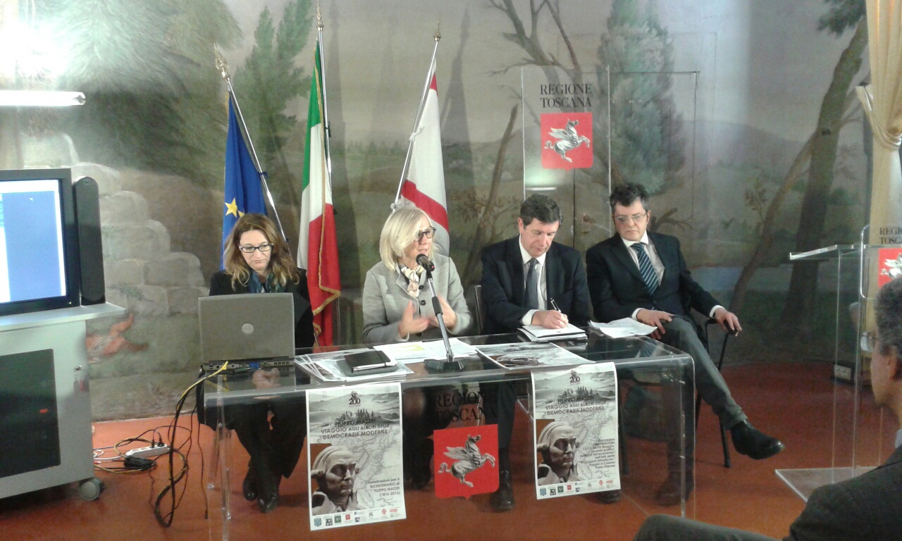 La conferenza stampa di presentazione delle celebrazioni per il bicentenario della morte di Filippo Mazzei