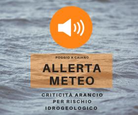 Allerta ARANCIO idrogeologico