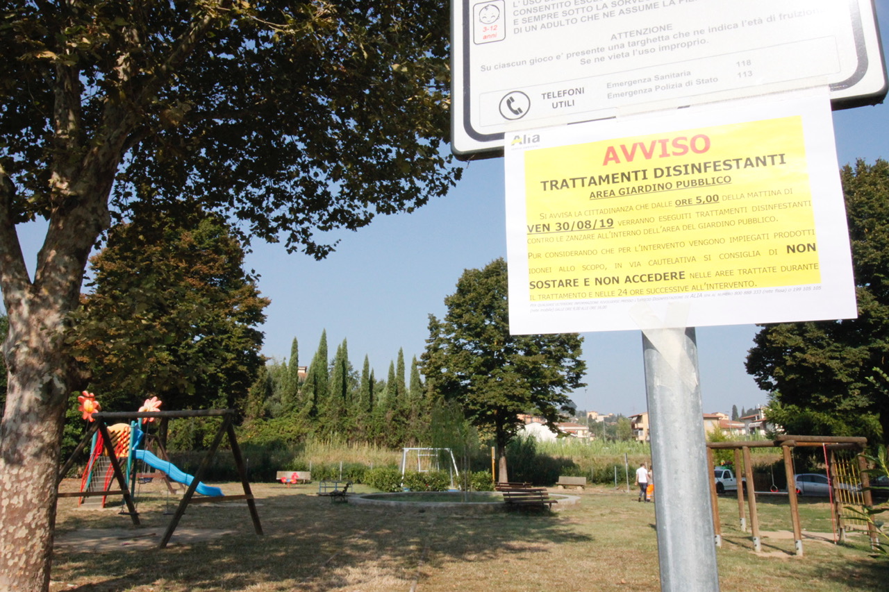 Alia zanzare Poggio a Caiano
