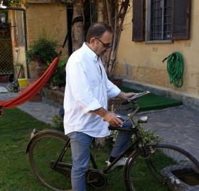 Luigi con bicicletta Soffici_2