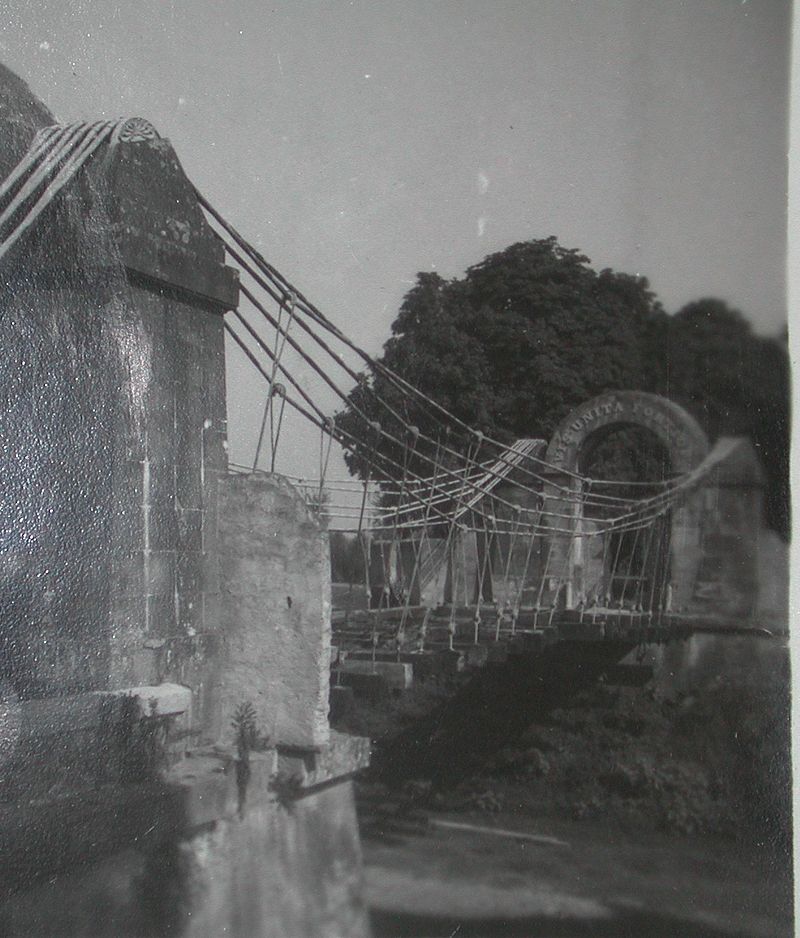 Il ponte negli anni '30