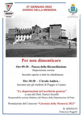 Giornata Memoria 2023