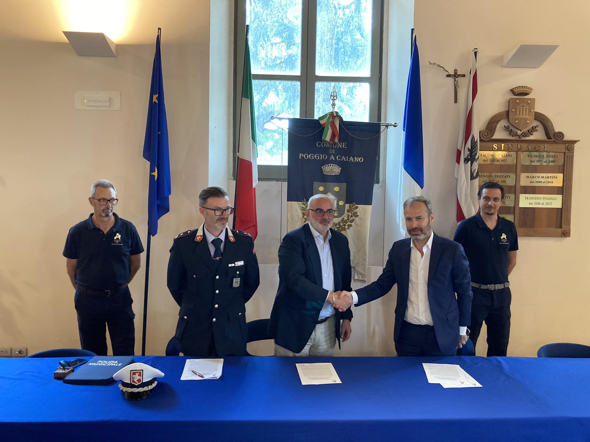 La conferenza stampa 