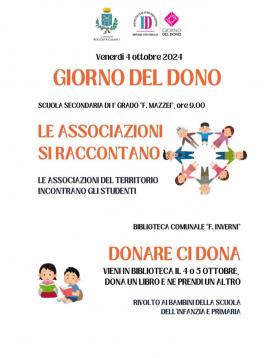 locandina dono