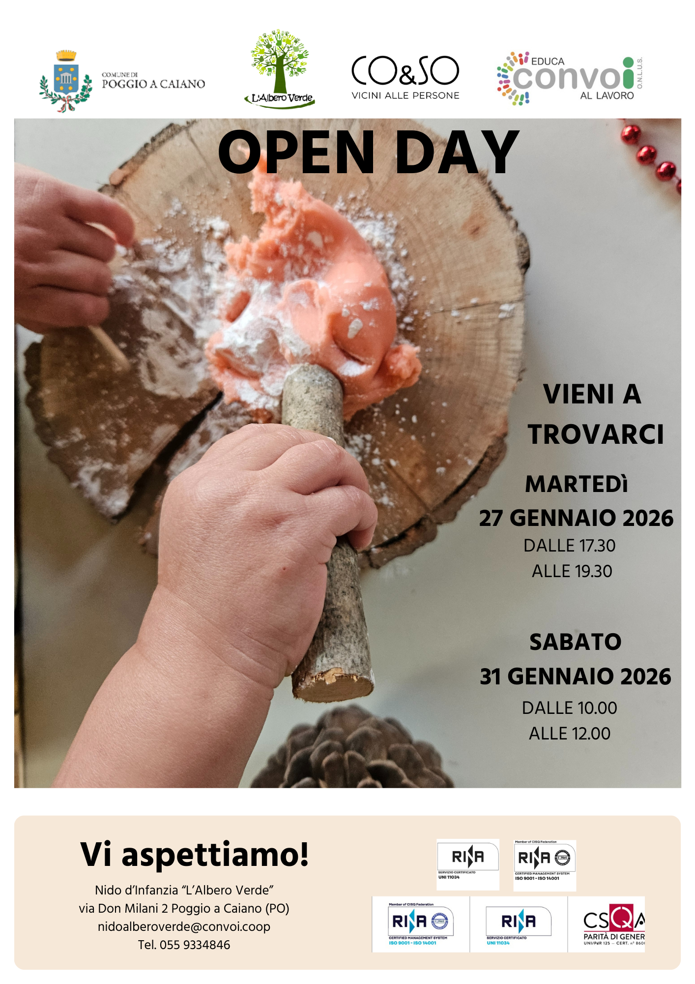 Open Day nido Albero Verde