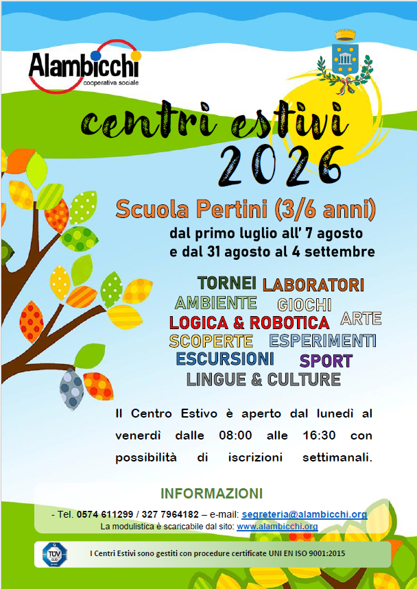 Locandina Alambicchi 2026