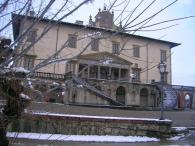 La facciata della Villa