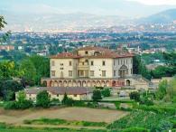 Vista panoramica della Villa